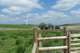 A unique venue on a wind farm for team building event designed by call of the Wild